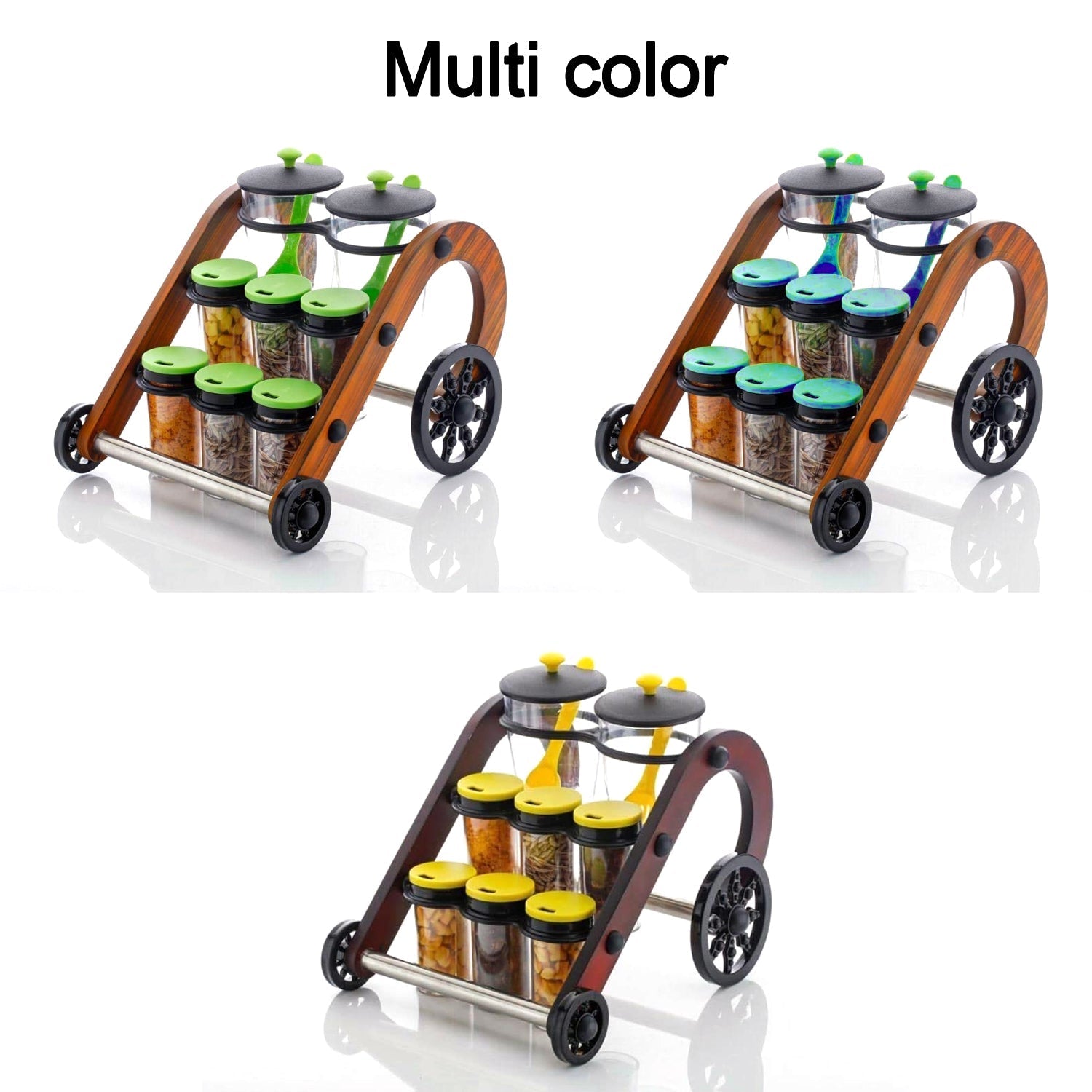 2677 Rajwadi Spice Jar Stand and holder for supporting jars, bottles etc. including all kitchen purposes. 2677 Rajwadi Spice Jar Stand and holder for supporting jars, bottles etc. including all kitchen purposes.